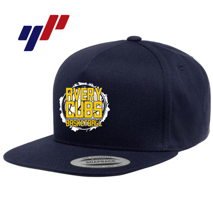 Yupoong Y6007 Adult 5-Panel Cotton Twill Snapback Cap - Avery Cubs