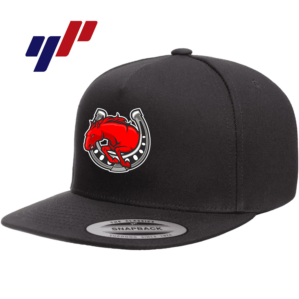 Yupoong Y6007 Adult 5-Panel Cotton Twill Snapback Cap - Stillwater Hockey