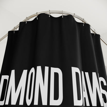 Shower Curtains Diamond Dawgs Baseball