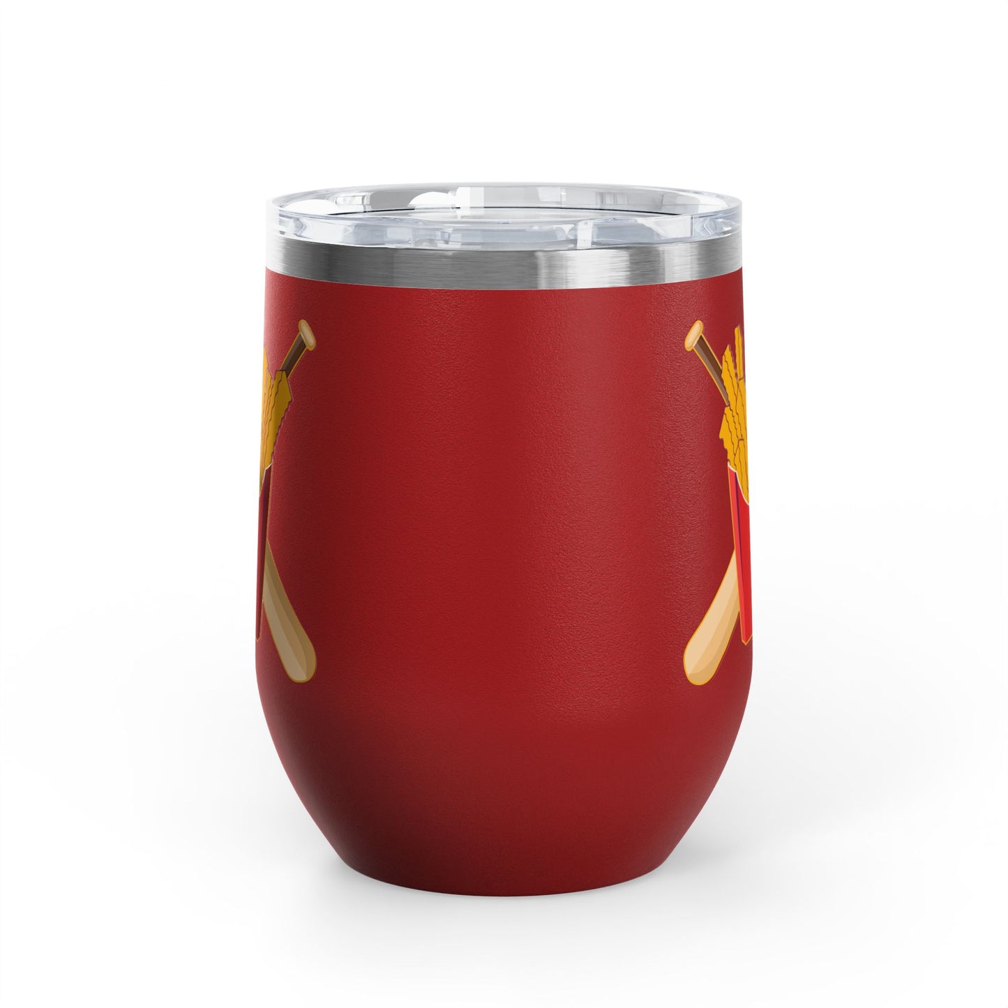 Wine Tumbler, 12oz Team Rally Fries