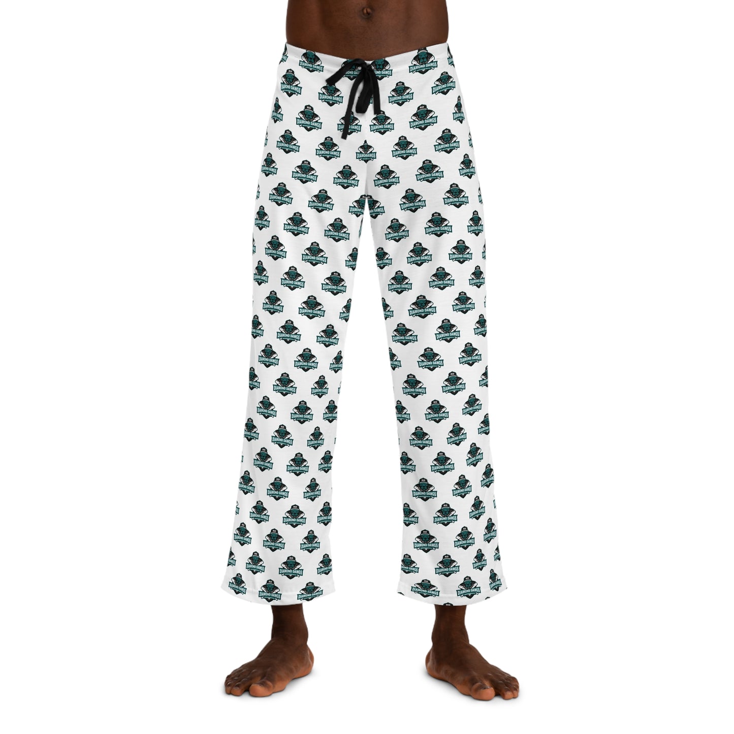 Men's Pajama Pants (AOP) Diamond Dawgs Baseball