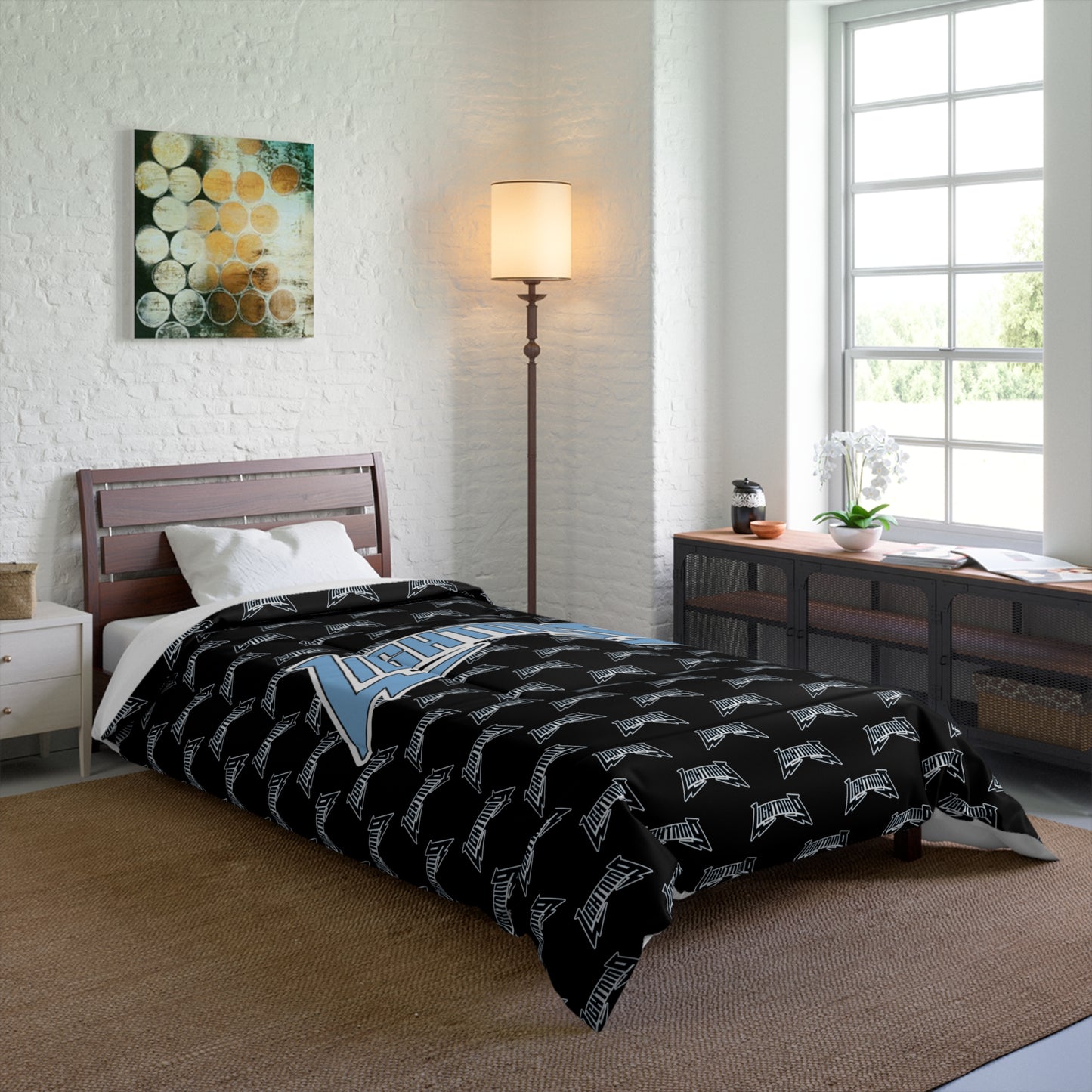 Comforter Lightning Baseball