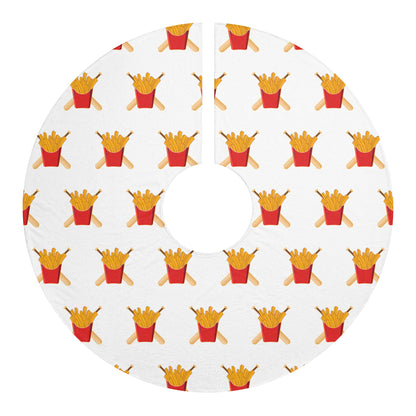 Christmas Tree Skirts Team Rally Fries