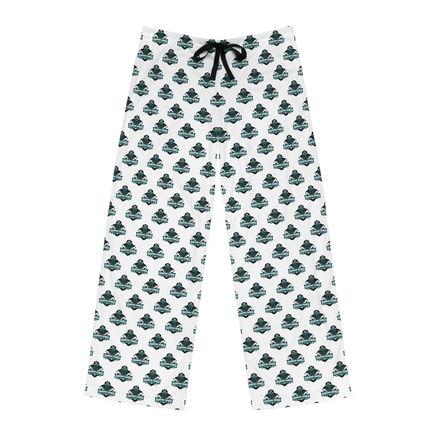 Men's Pajama Pants (AOP) Diamond Dawgs Baseball