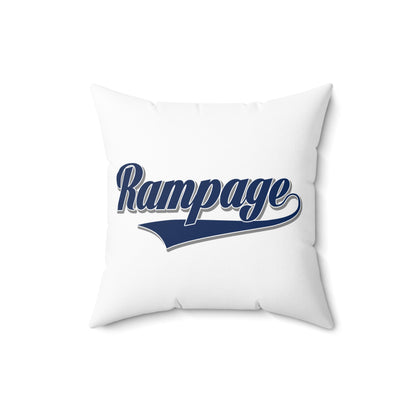 Spun Polyester Square Pillow Mississippi Rampage