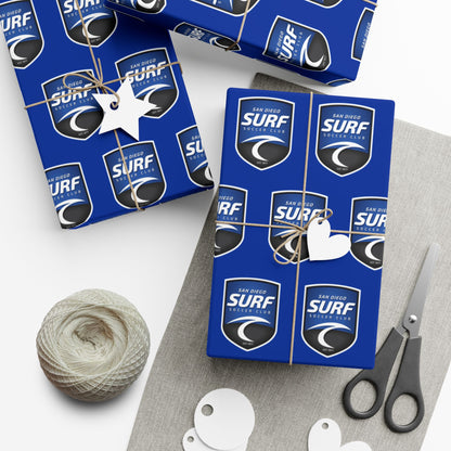 Gift Wrap Papers San Diego Surf Soccer