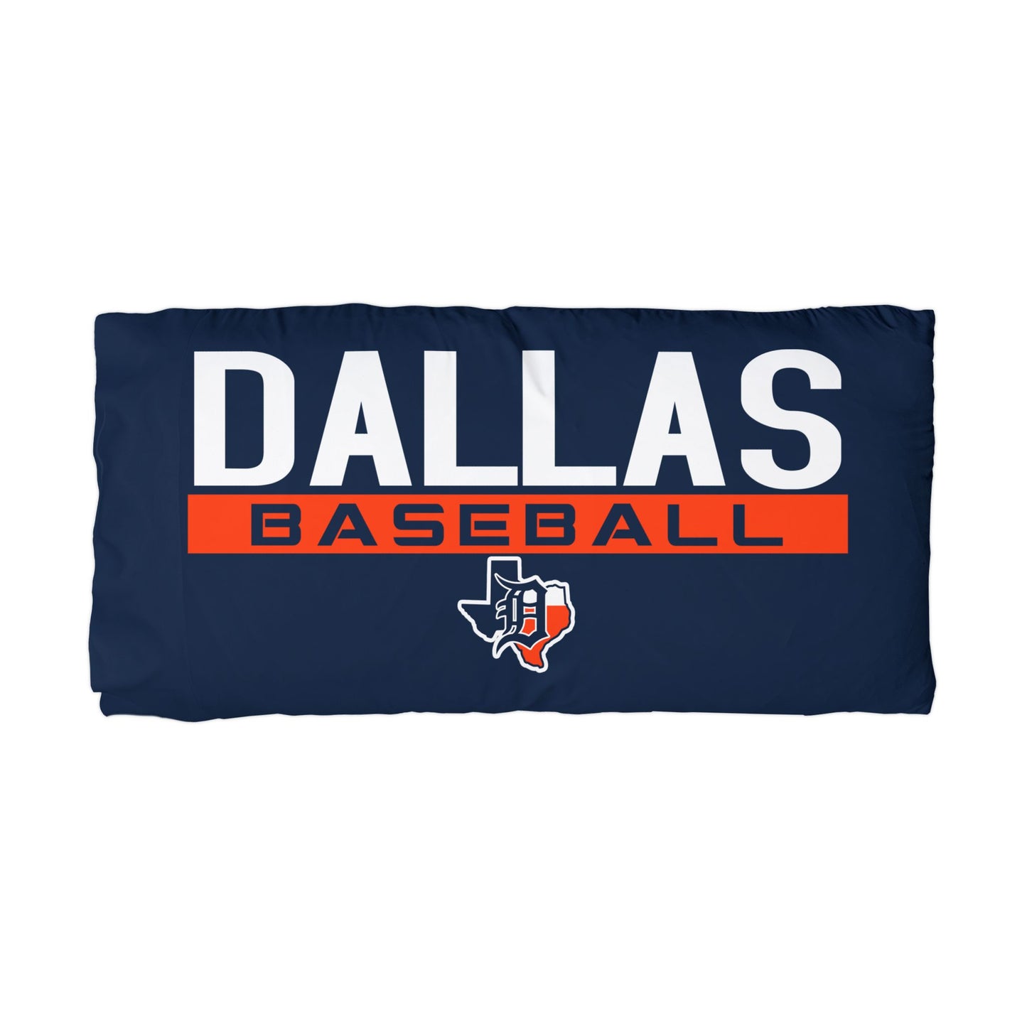 Microfiber Pillowcase Dallas Tigers Baseball