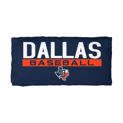 Microfiber Pillowcase Dallas Tigers Baseball