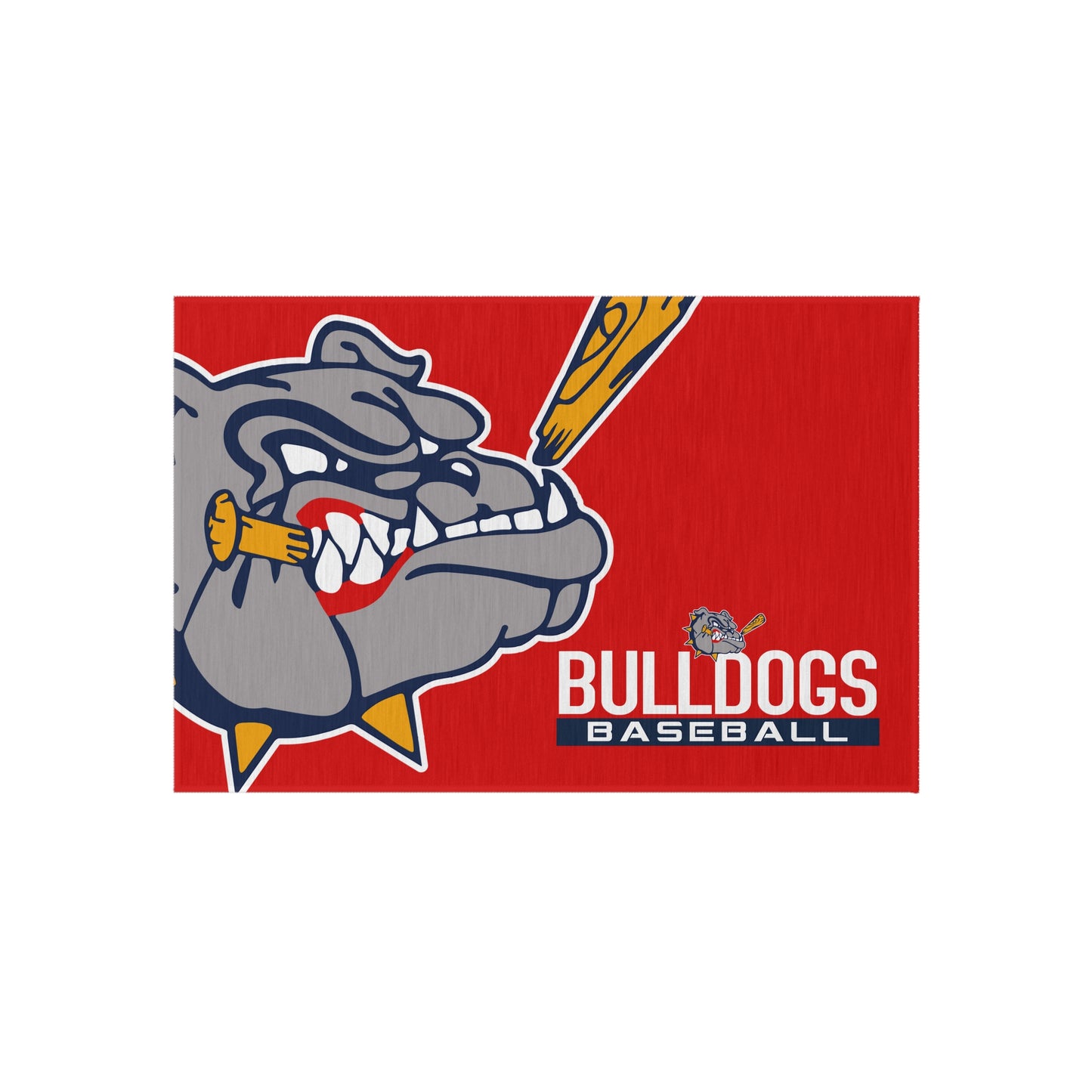 Outdoor Rug Bloomingdale Bulldogs Baseball