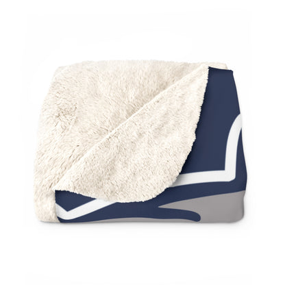 Sherpa Fleece Blanket Bloomingdale Bulldogs Baseball