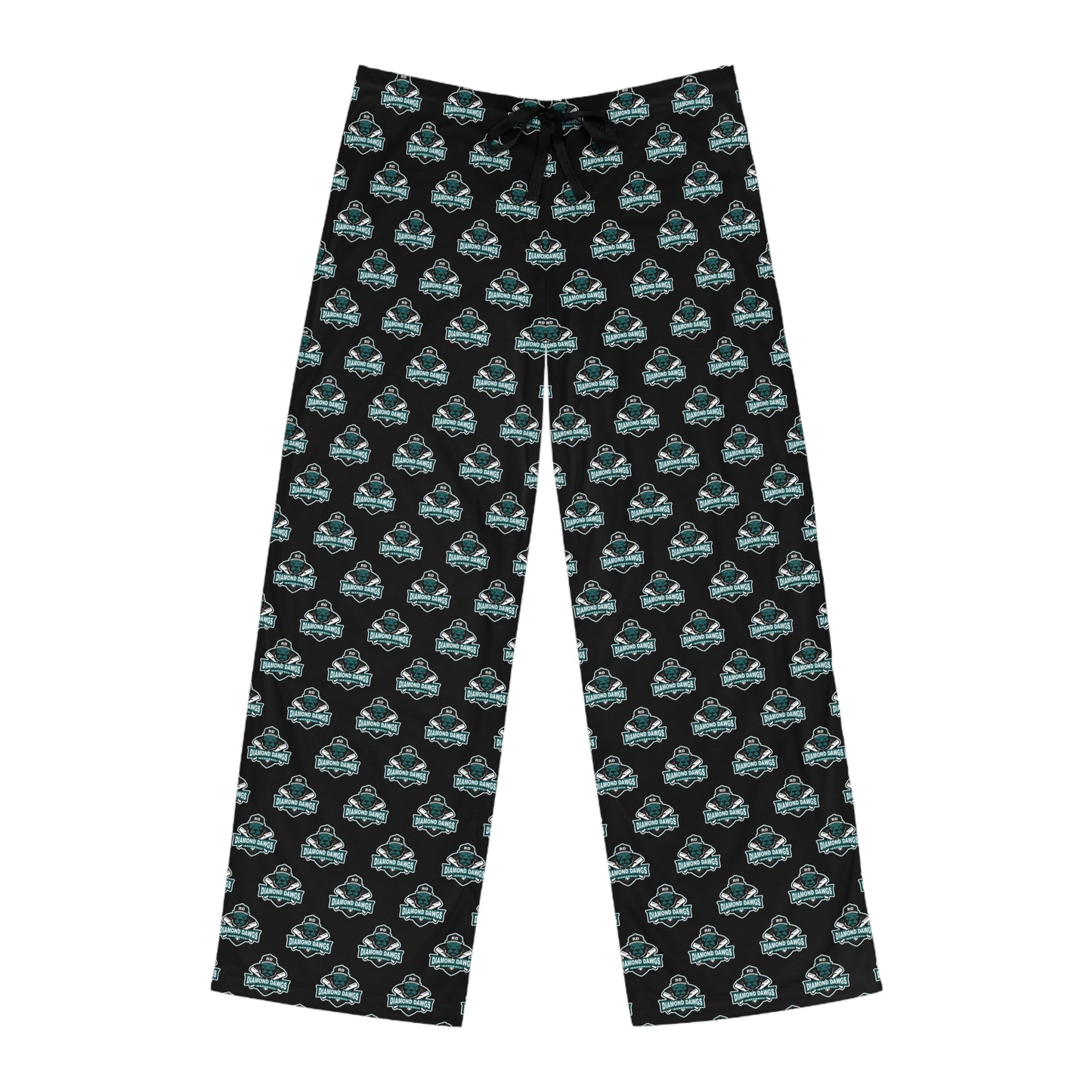 Men's Pajama Pants (AOP) Diamond Dawgs Baseball