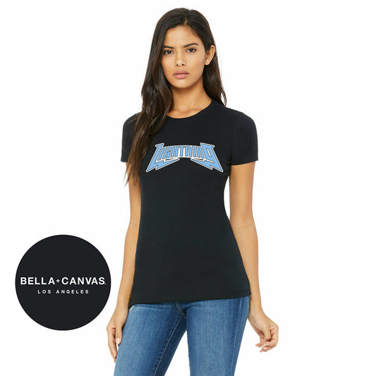 Bella + Canvas 6004 Women's The Favorite T-Shirt - Lightning Baseball