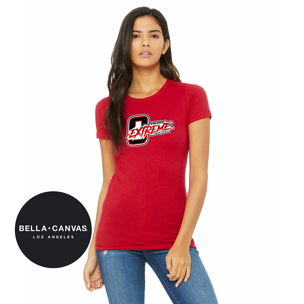 Bella + Canvas 6004 Women's The Favorite T-Shirt - Oviedo Extreme Softball