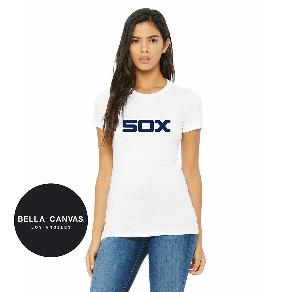 Bella + Canvas 6004 Women's The Favorite T-Shirt - Blue Sox