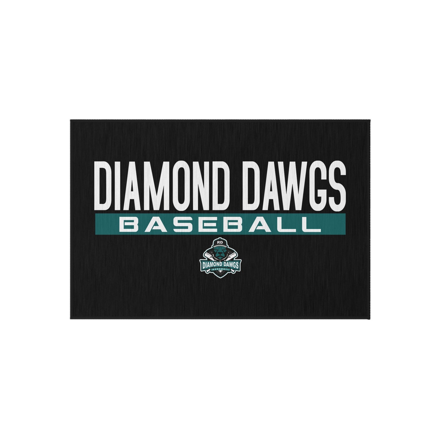 Outdoor Rug Diamond Dawgs Baseball