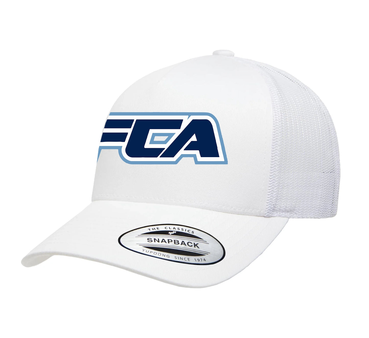 Yupoong 6506 Adult 5-Panel Retro Trucker Cap - FCA
