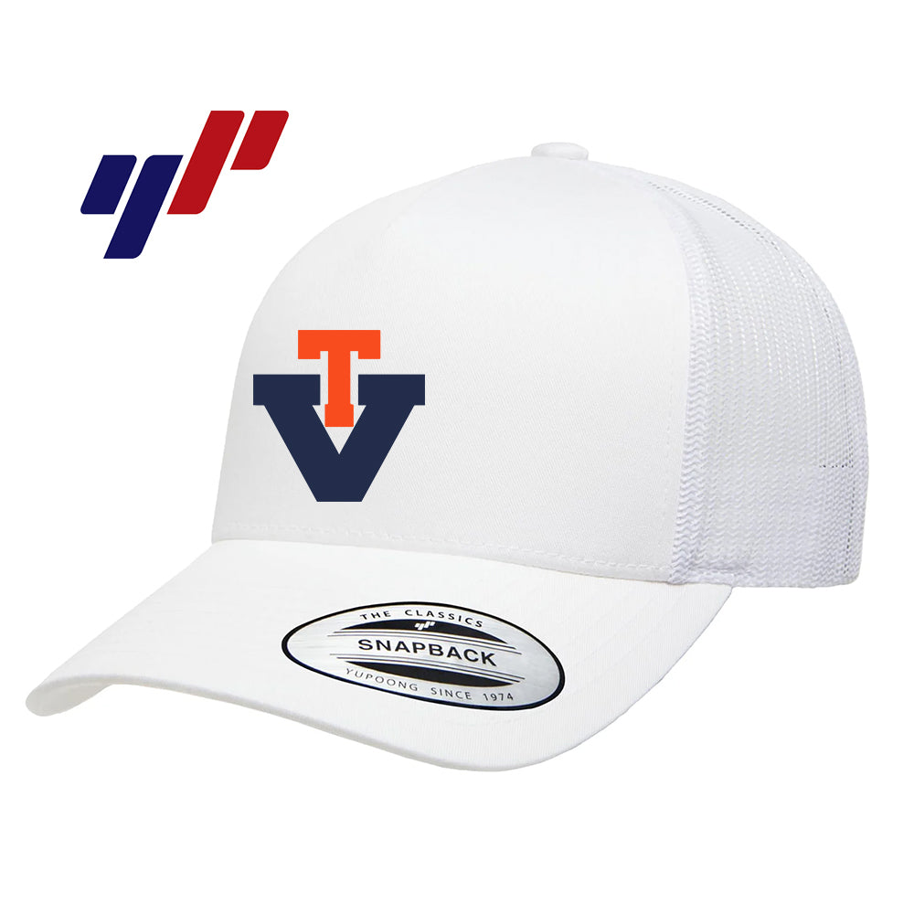 Yupoong 6506 Adult 5-Panel Retro Trucker Cap - Team Virginia Baseball