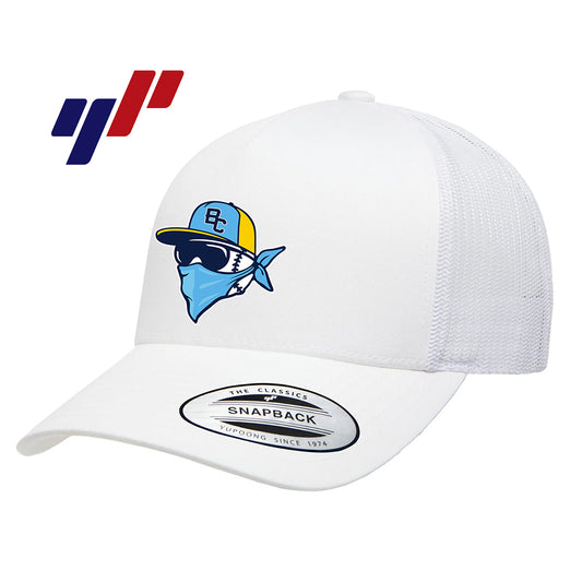 Yupoong 6506 Adult 5-Panel Retro Trucker Cap - Bold City Bandits Baseball