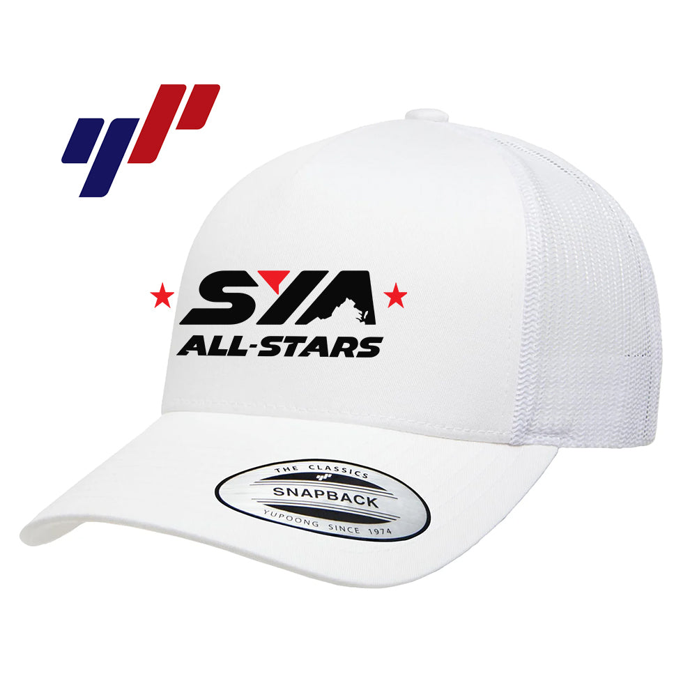 Yupoong 6506 Adult 5-Panel Retro Trucker Cap - SYA All-Stars