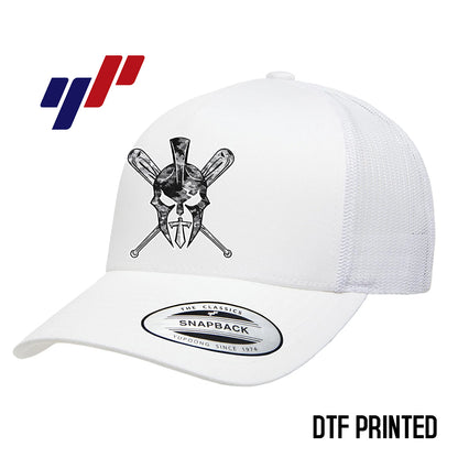 Yupoong 6506 Adult 5-Panel Retro Trucker Cap DTF PRINTED- St. Johns TItans Baseball