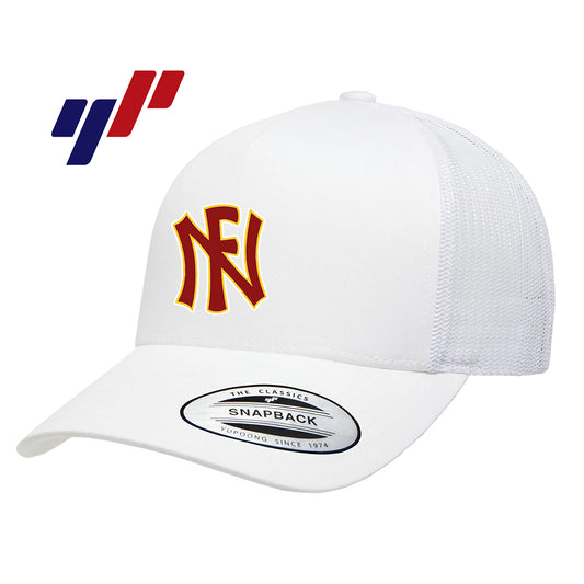 Yupoong 6506 Adult 5-Panel Retro Trucker Cap DTF PRINTED- North Florida Tribe