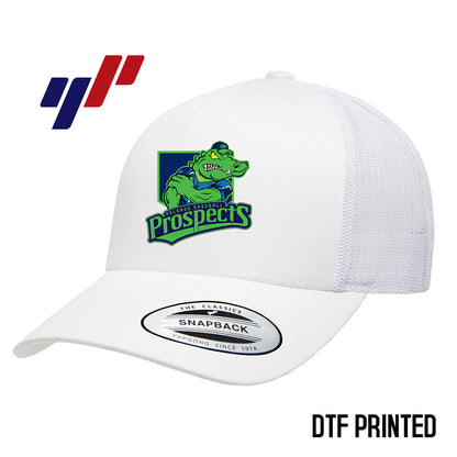 Yupoong 6506 Adult 5-Panel Retro Trucker Cap DTF PRINTED- OBP - Swamp Kings