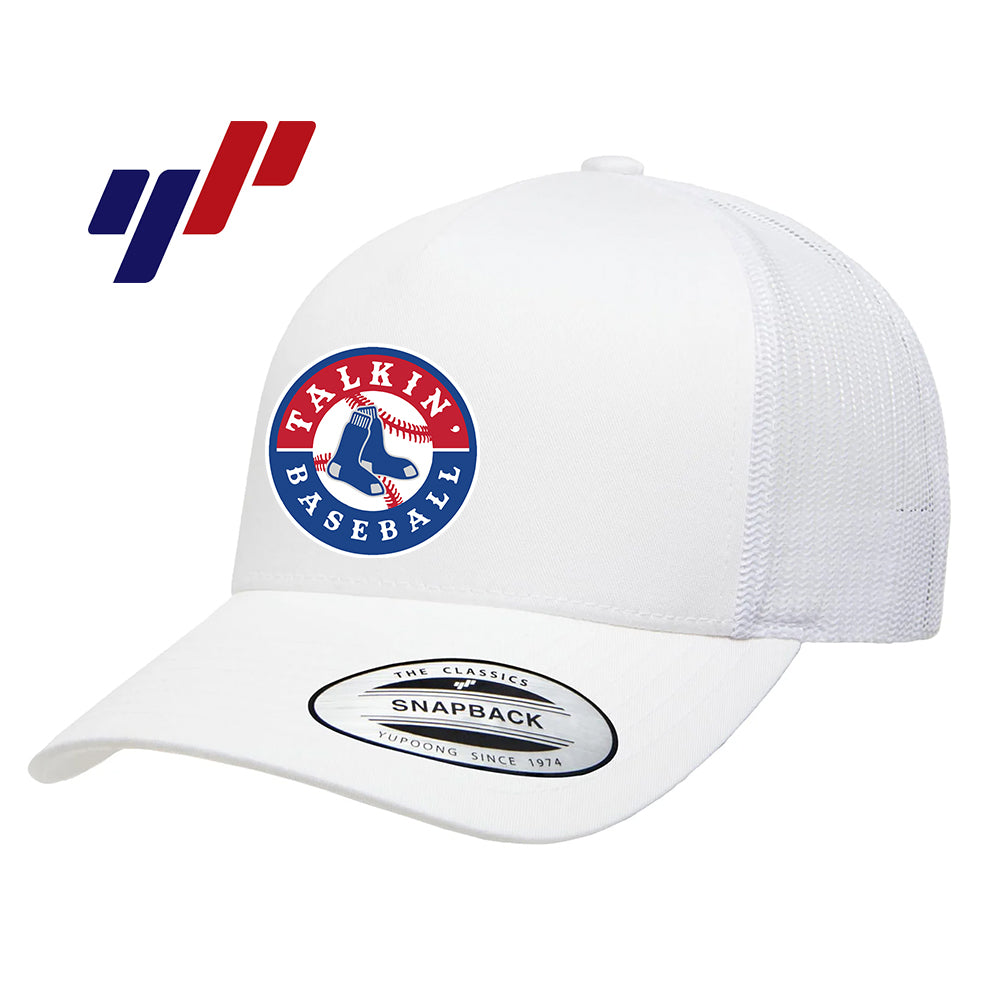 Yupoong 6506 Adult 5-Panel Retro Trucker Cap - Talkin Baseball