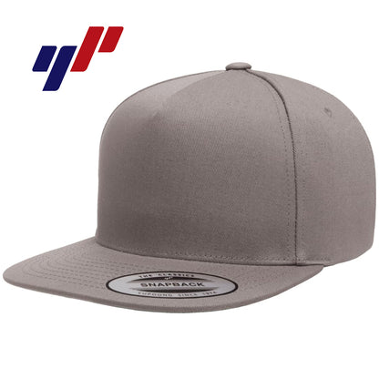 DIY - Yupoong Y6007 Adult 5-Panel Cotton Twill Snapback Cap