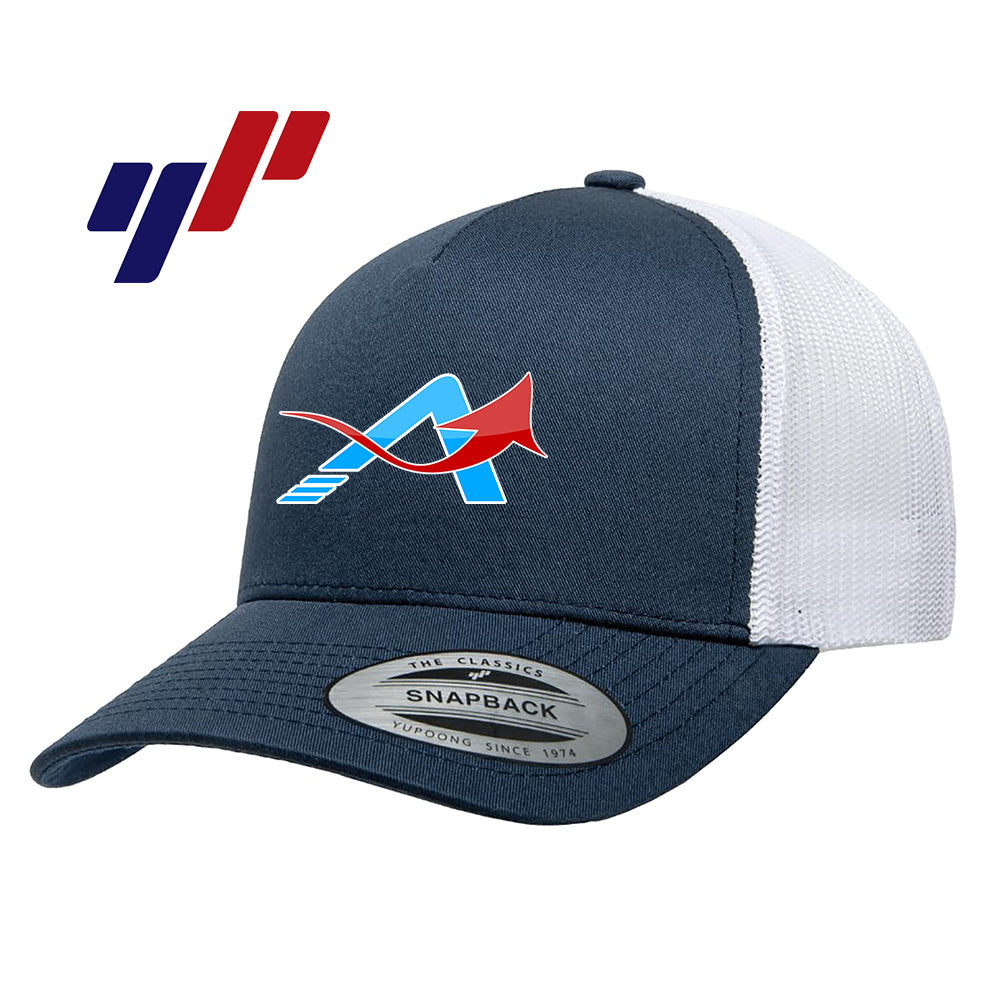 Yupoong 6506 Adult 5-Panel Retro Trucker Cap - A Degree Above