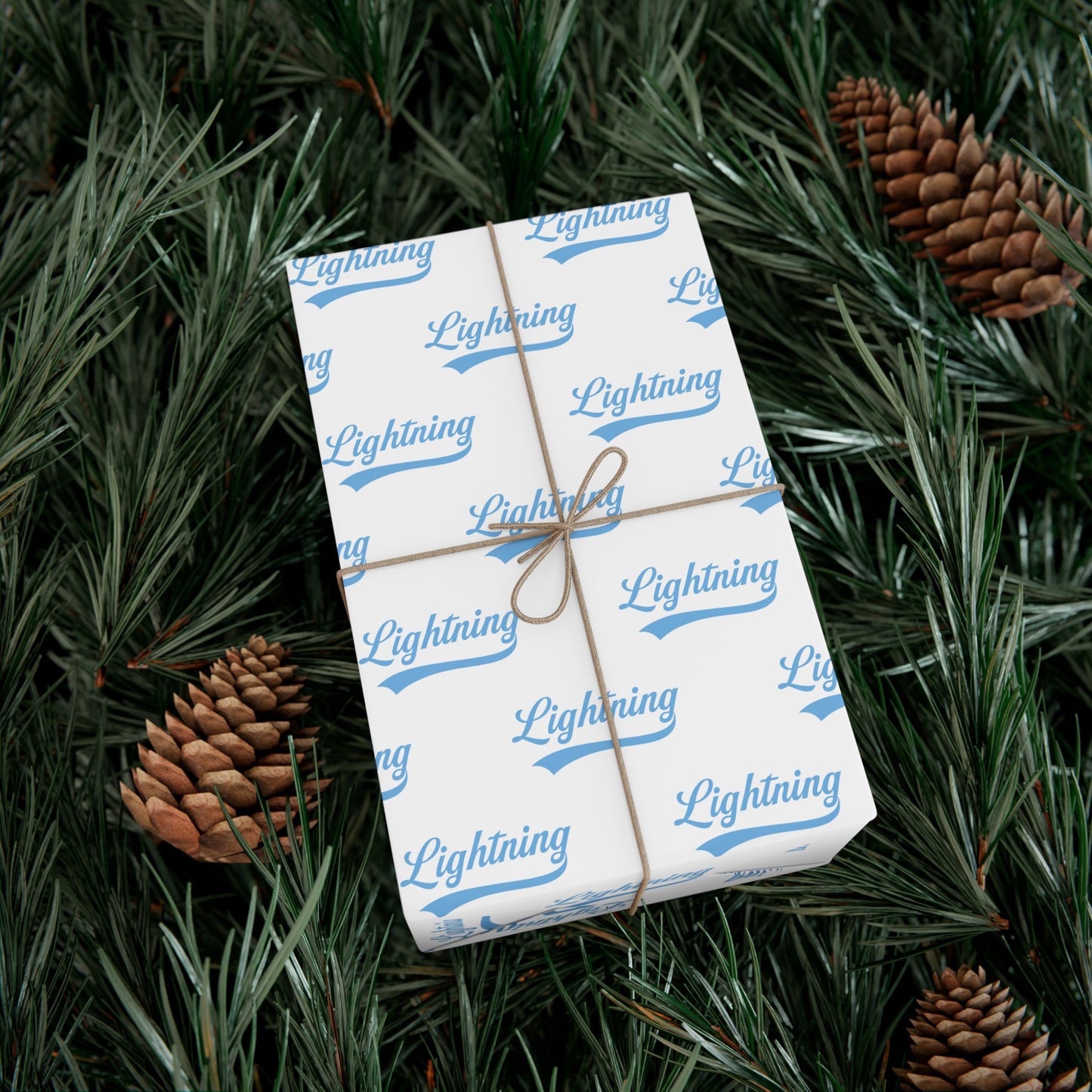 Gift Wrap Papers Lightning Baseball