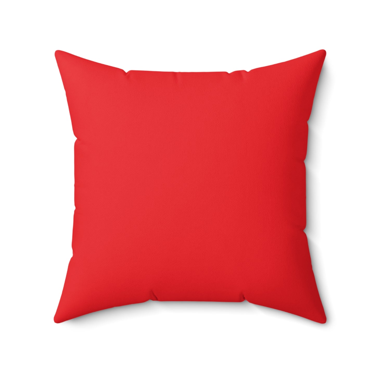 Spun Polyester Square Pillow Team Rally Fries