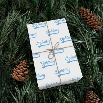 Gift Wrap Papers Lightning Baseball