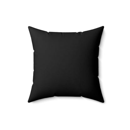 Spun Polyester Square Pillow Team Rally Fries