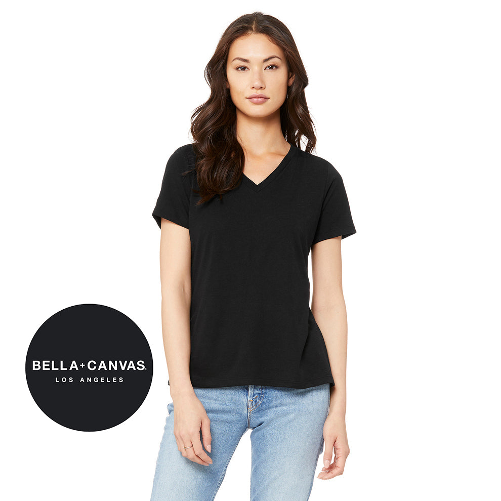 DIY - Bella + Canvas 6415 Ladies' Relaxed Triblend V-Neck T-Shirt