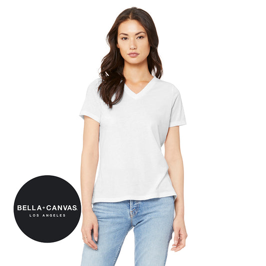 DIY - Bella + Canvas 6415 Ladies' Relaxed Triblend V-Neck T-Shirt