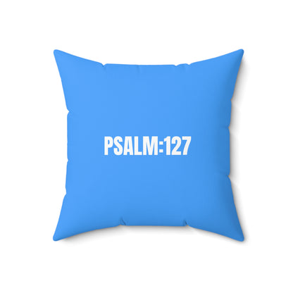Spun Polyester Square Pillow Arrows Baseball