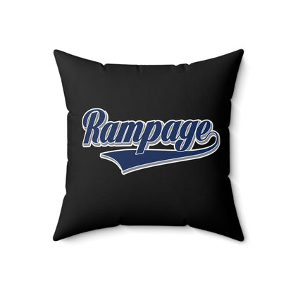 Spun Polyester Square Pillow Mississippi Rampage