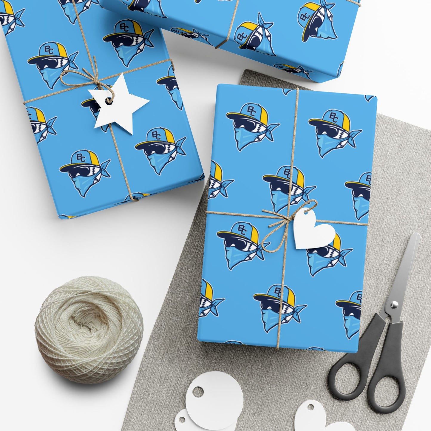Gift Wrap Papers Bold City Bandits Baseball