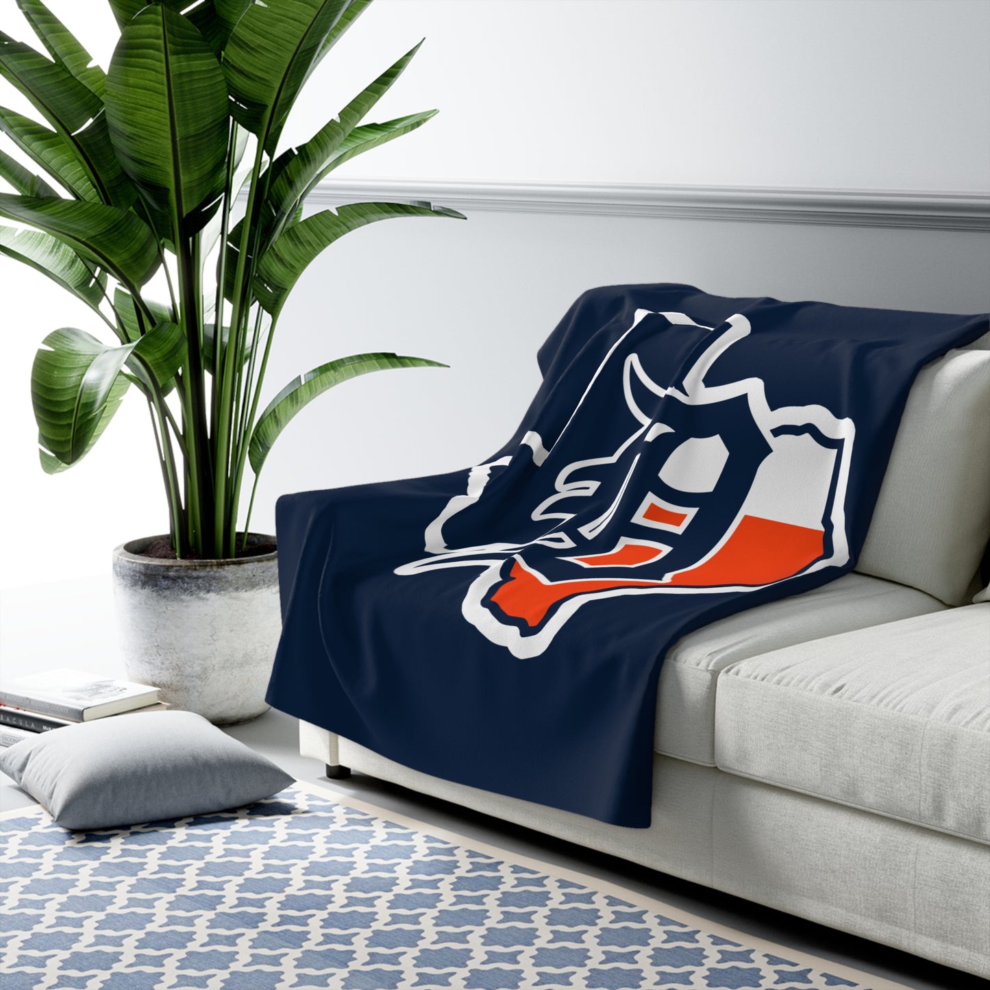 Sherpa Fleece Blanket Dallas Tigers Baseball
