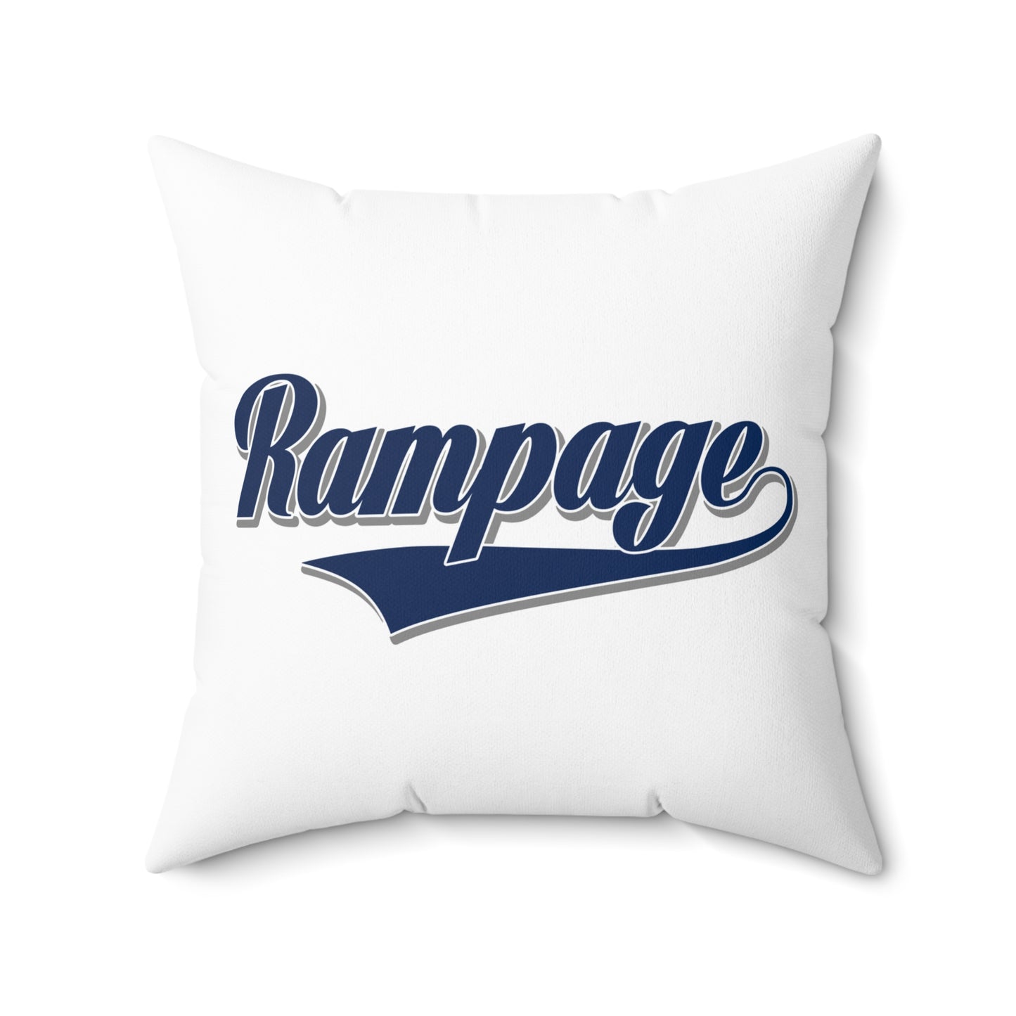 Spun Polyester Square Pillow Mississippi Rampage