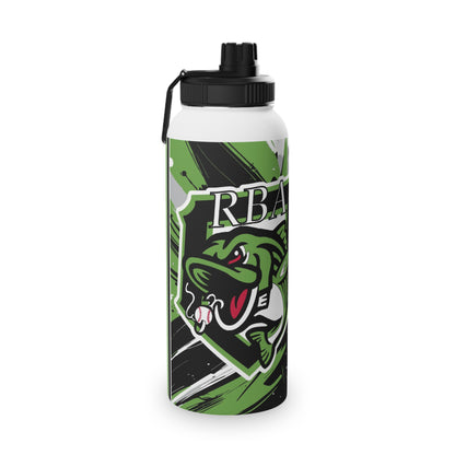 Stainless Steel Water Bottle RBA Stripers Baseball