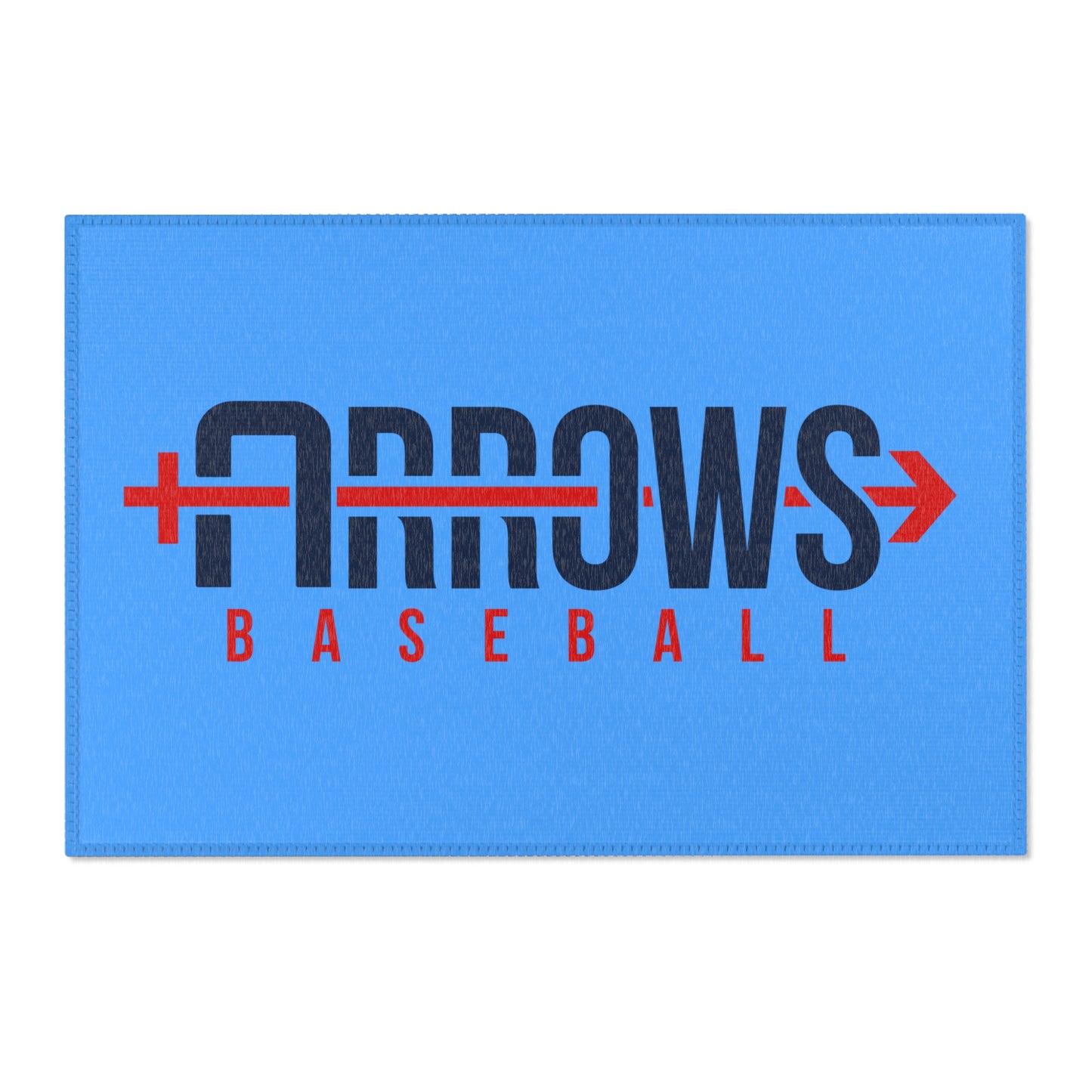 Area Rugs  Arrows Baseball