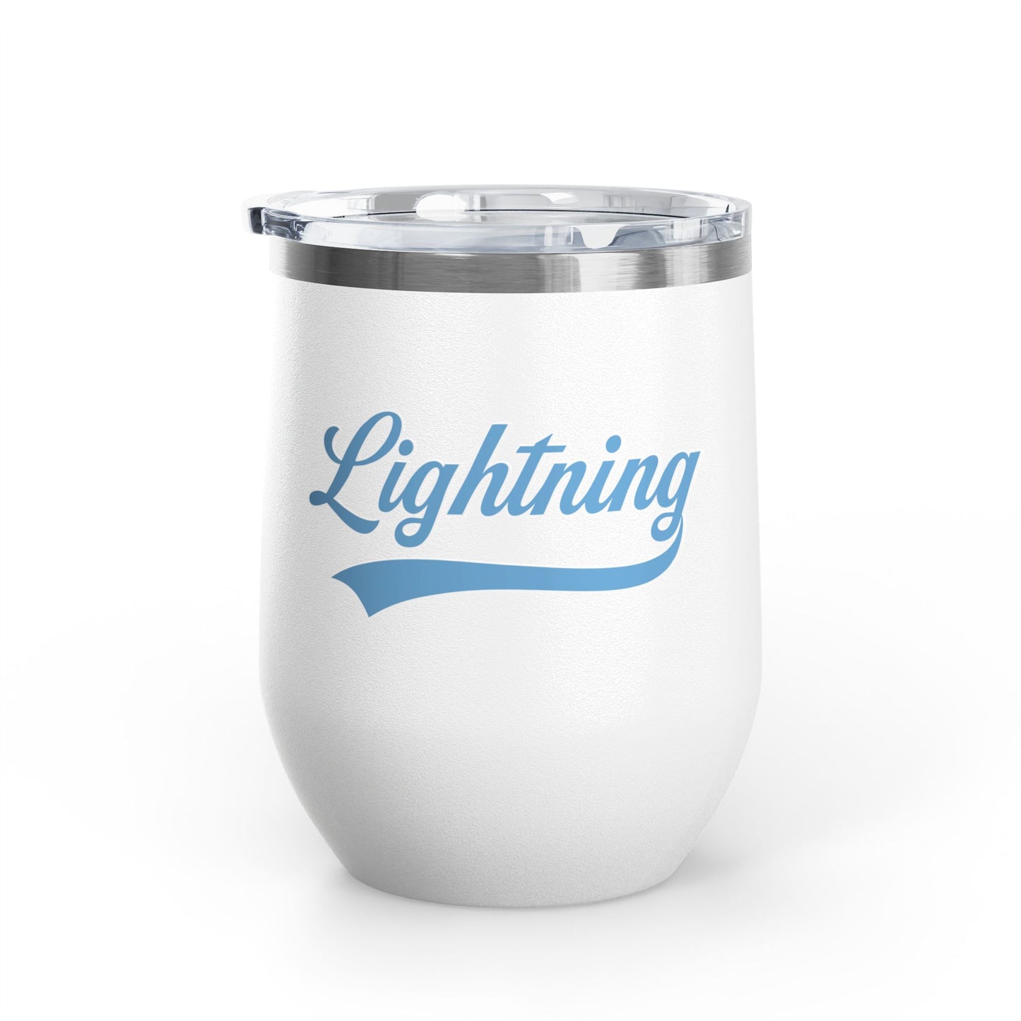 Lightning Baseball - Wine Tumbler, 12oz
