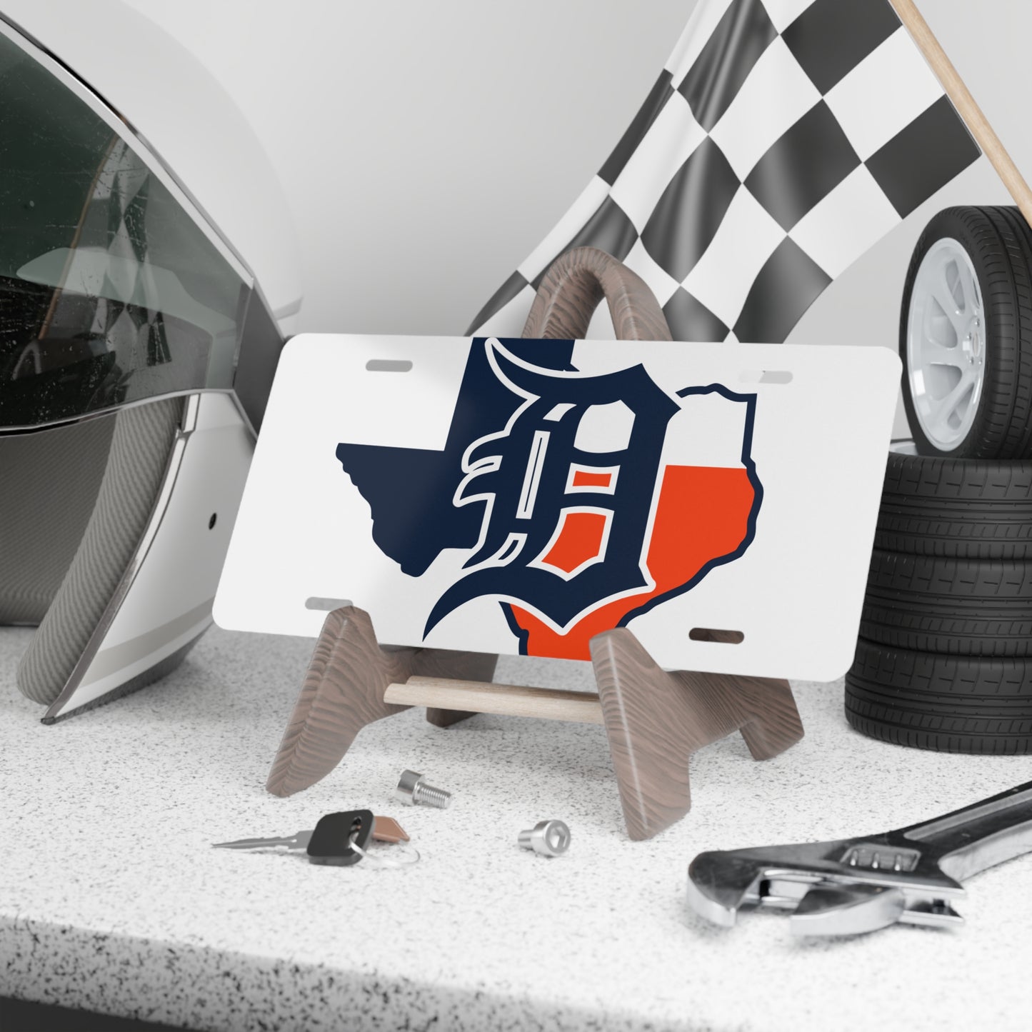 Vanity Plate Dallas Tigers Baseball