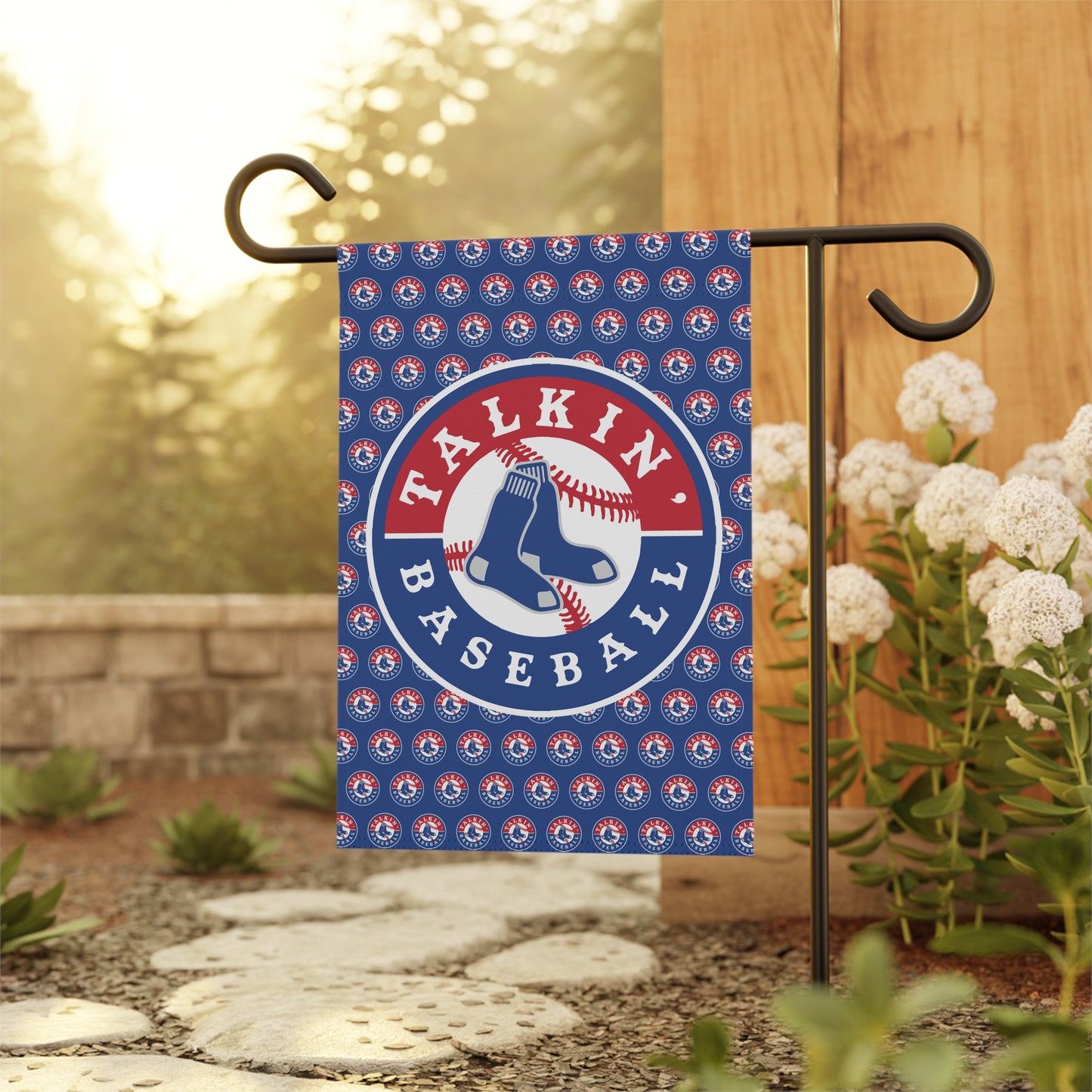Garden & House Banner Talkin' Baseball