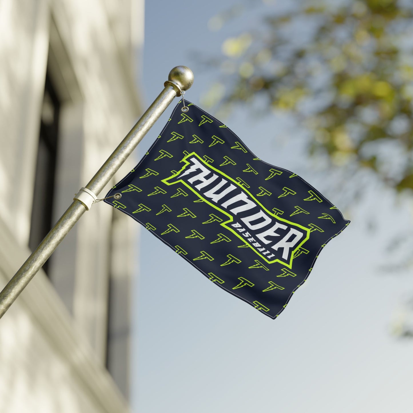 Double Sided Flag - Thunder