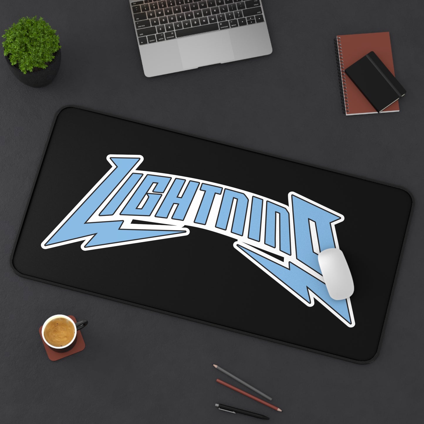 Lightning Baseball - Desk Mat