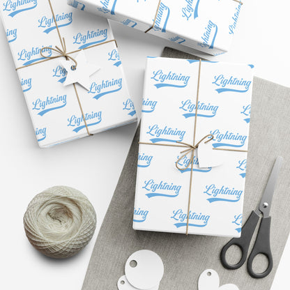 Gift Wrap Papers Lightning Baseball