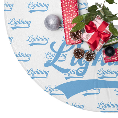 Christmas Tree Skirts Lightning Baseball