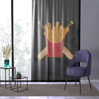 Window Curtain Team Rally Fries